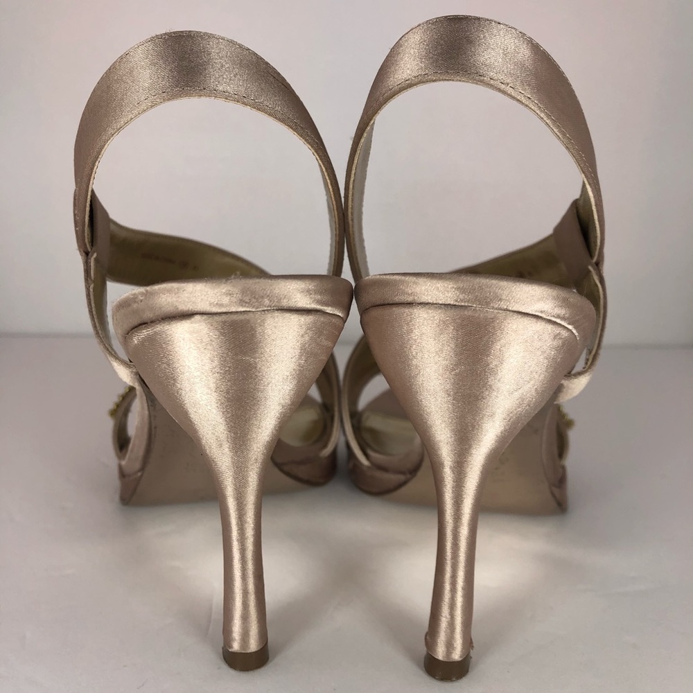 Nina Rhinestone Evening Sandals - Picture 6 of 8